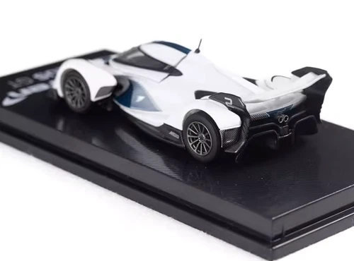 CM 1:64 White Solus GT Racing Sports Model Diecast Metal Car - Picture 8 of 9