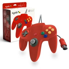 XYAB Nintendo 64 Proto Controller Remote Accessory NEW IN BOX - N64 Red