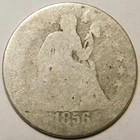 1856 Large Date Seated Liberty Dime  "Actual Coin Pictured"