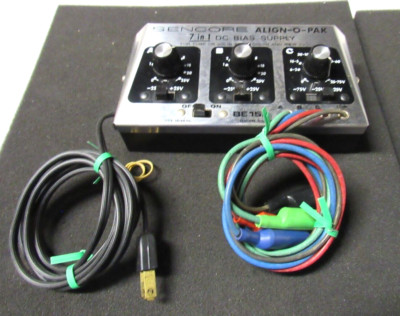 Sencore Color TV 7 In 1 DC Bias Supply Model BE 156 Align O Pak