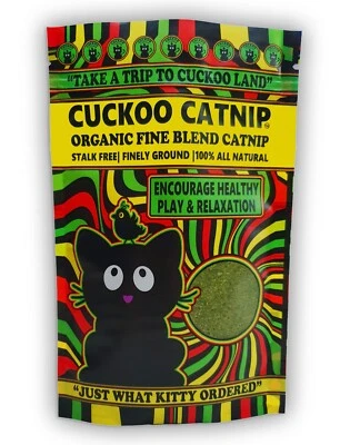 CUCKOO CATNIP Kuckuck Katzenminze - natürliche feine Mischung stielfrei 100% natürlich 50g