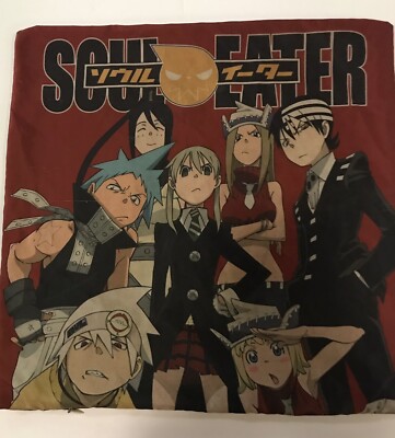 Soul Eater Anime Pillow Cover Zip-up Fabric 