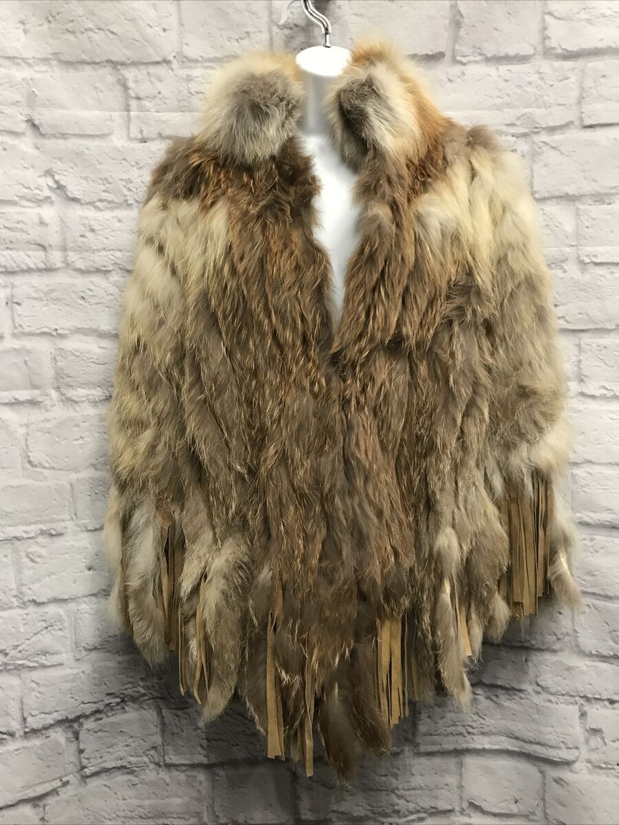 Pellessimo Paris Real Fox Fur Cape Runway Fashion Show Pellessimo Paris Real Fox Fur Cape Runway Fashion Show