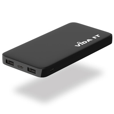 Große Kapazität 10000mAh Powerbank USB-C Ladegerät für Handy Leicht und Stark 5V
