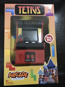 tetris retro mini arcade game