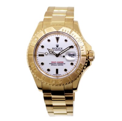ABU １５００Ｃ ゴールド Rolex Yacht-Master 16628 Gold Oyster Bracelet with Gold Bezel for