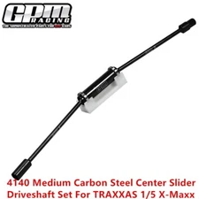 45# Steel Center Slider Driveshaft Set For TRAXXAS 1/5 X-Maxx 8S US GPM RC Parts
