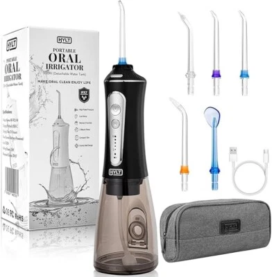 DAYPLUS Cordless Water Flosser Jet Dental Electric Oral Irrigator Teeth Cleaner Portable
