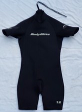 BODY GLOVE Pro Series Men's Black Wetsuit Shorty 3:2 3/2 mm EUC Size XL