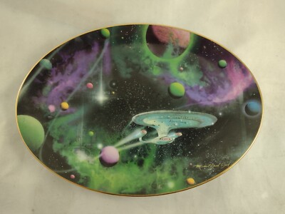 Hamilton Collection Star Trek Zeichen der Intelligenz Schild kein COA