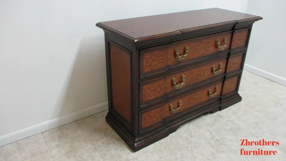 Theodore Alexander Brass Horse Italian Regency Chest Of Drawers Commode  Dresser - Image 2 of 4