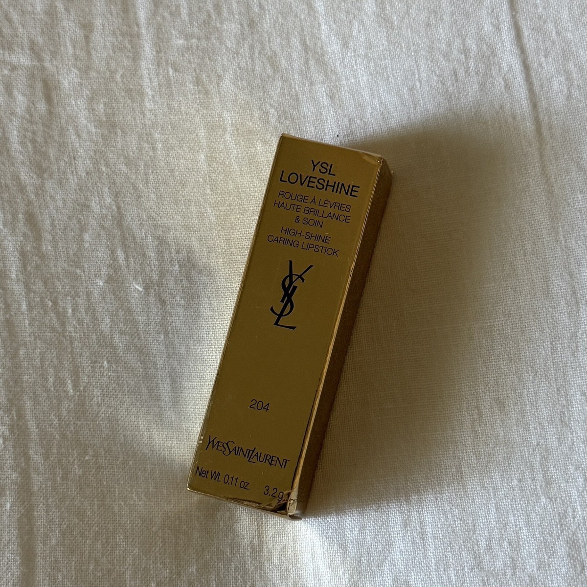 YSL Beauty Loveshine Lip Oil Stick, 204 Melted Honey