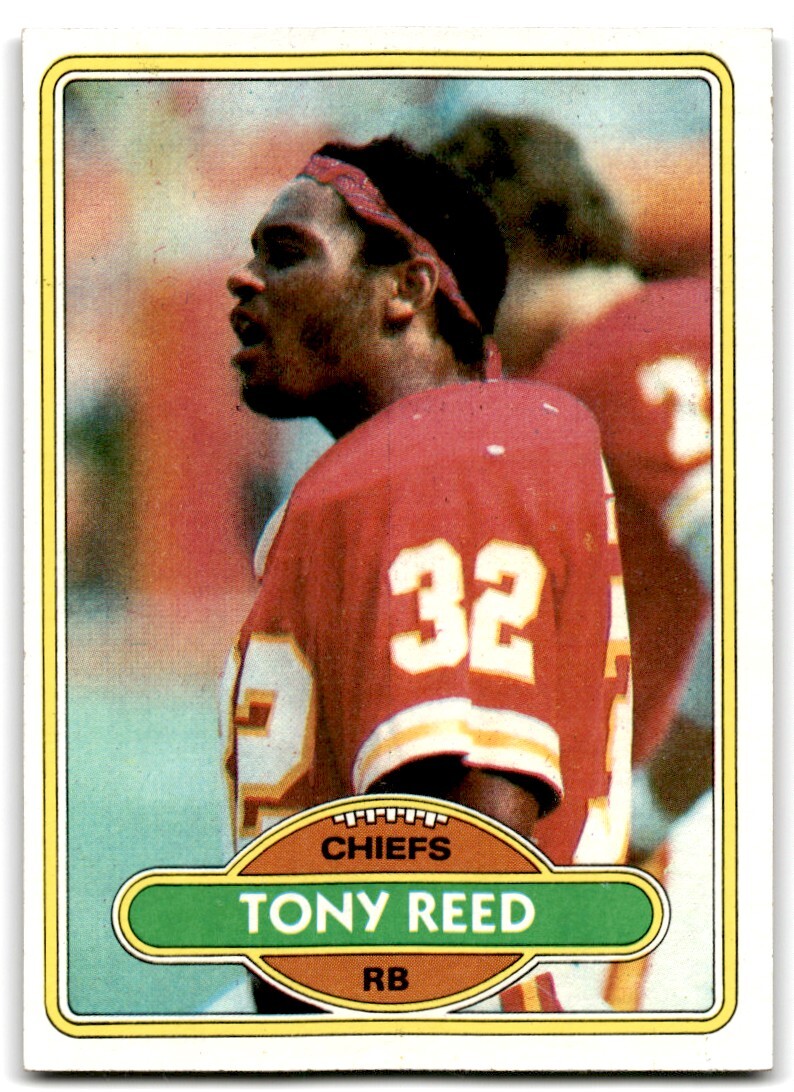 希少　SPORTS NOTES SPECIAL THE SPORTS 1980 1980 Topps (B) Tony Reed Kansas City Chiefs #173 | eBay