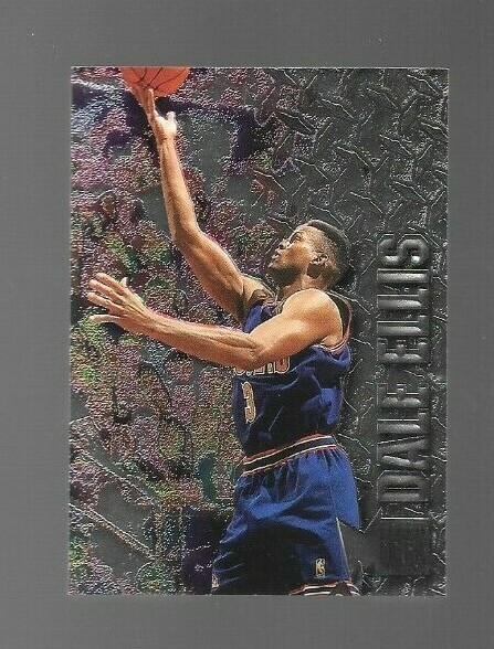 1996-97 Fleer Metal Basketball Dale Ellis Card #165 Denver Nuggets