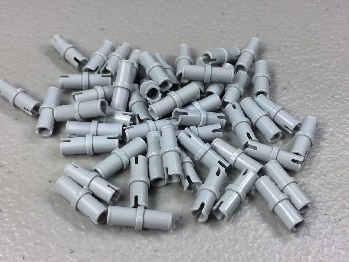LEGO TECHNIC PIN Light Bluish Gray Mindstorms NXT Part Piece (x50