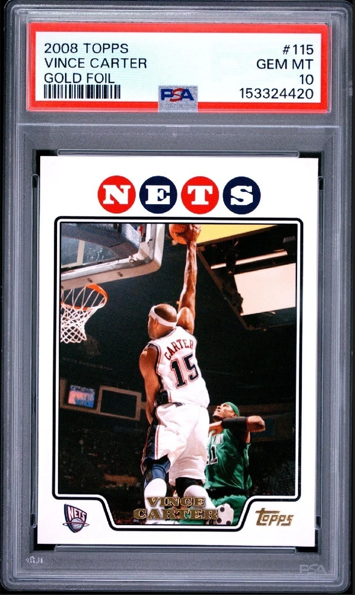 Vince Carter 10 Graded Basketball Sports Trading Cards