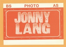 Jonny Lang 1999 Concert Tour ALL ACCESS Backstage Pass
