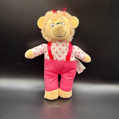 The Berenstain Bears Sister Stuffed Animal Plush Doll 9'' Soft Tan Pink Teddy