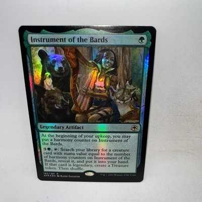 Instrument of the Bards Adventures in Forgotten Realms Magic: The Gathering Foil