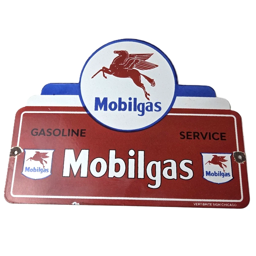 Mobilgas In Collectible Gas & Oil Advertising Signs for sale | eBay