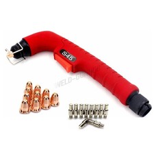 Torch Head + Electrode Tip Kit Fit HTP MICROCUT 300,301,380,400,625-45 plasma