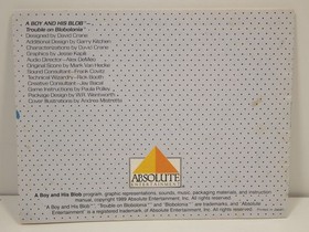 A Boy and His Blob Trouble on Blobolonia (Nintendo | NES) autentico SOLO MANUALE