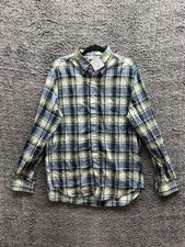 Holland  Sherry Savile Row London Spring Men's Large Bespoke Dress Shirt Plaid