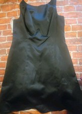 Davids Bridal Womens Black Dress Sz 14 