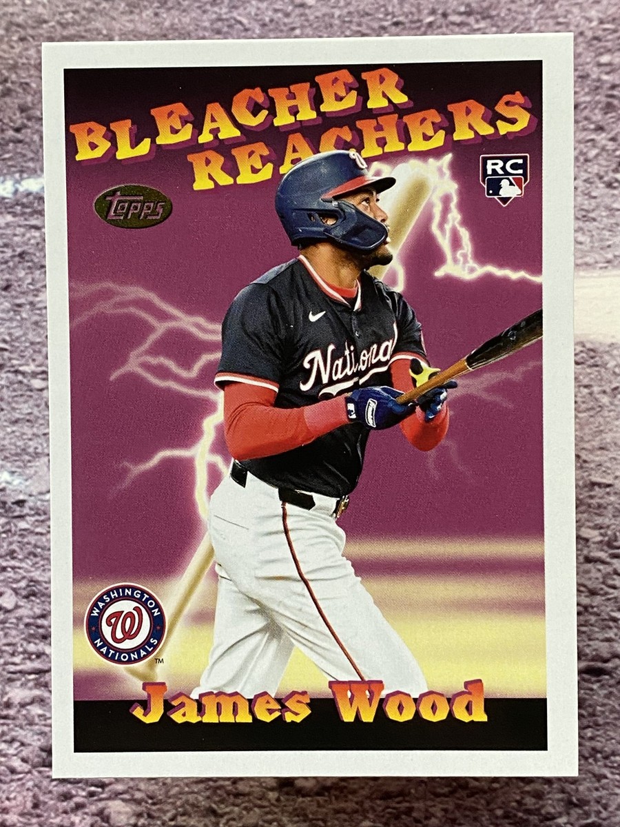 James Wood 2025 Topps Update Bleacher Reachers Washington