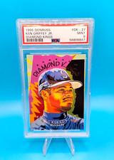 1995 Donruss KEN GRIFFEY JR. Diamond Kings PSA 9 - Mariners
