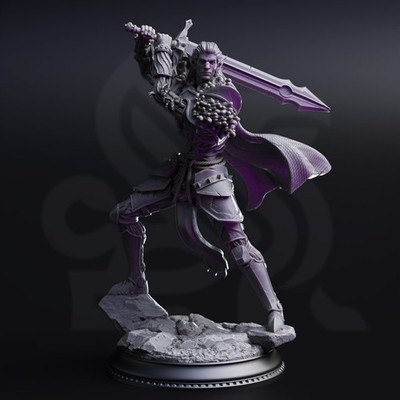 Servants of Vaezirak, Aberration, Drow Monster, 3D Printed Miniature, D&D, TTRPG