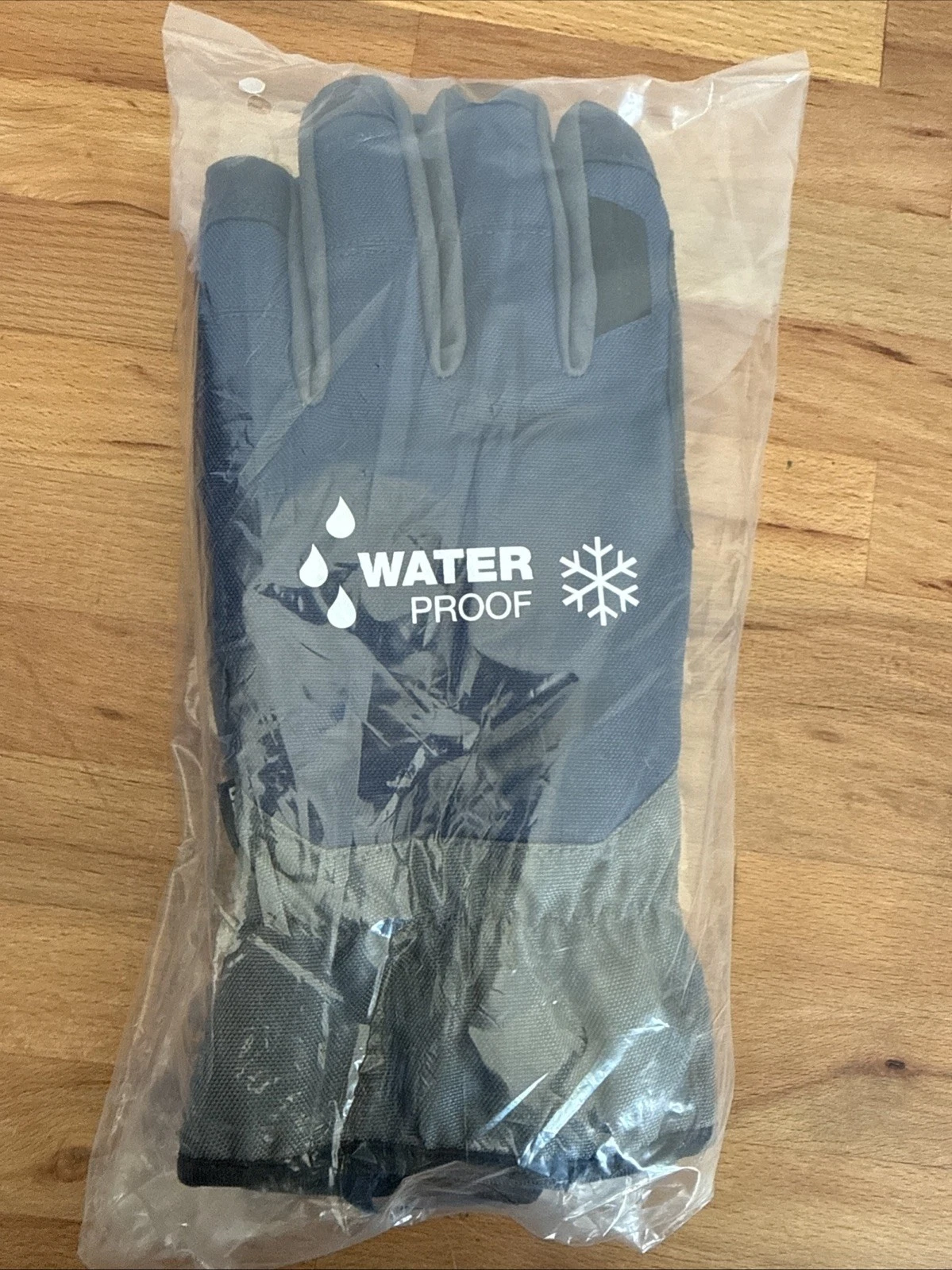 Winter Thermal Work Glove, Insulated Fleece Liner, Syhthetic Leather Palm,