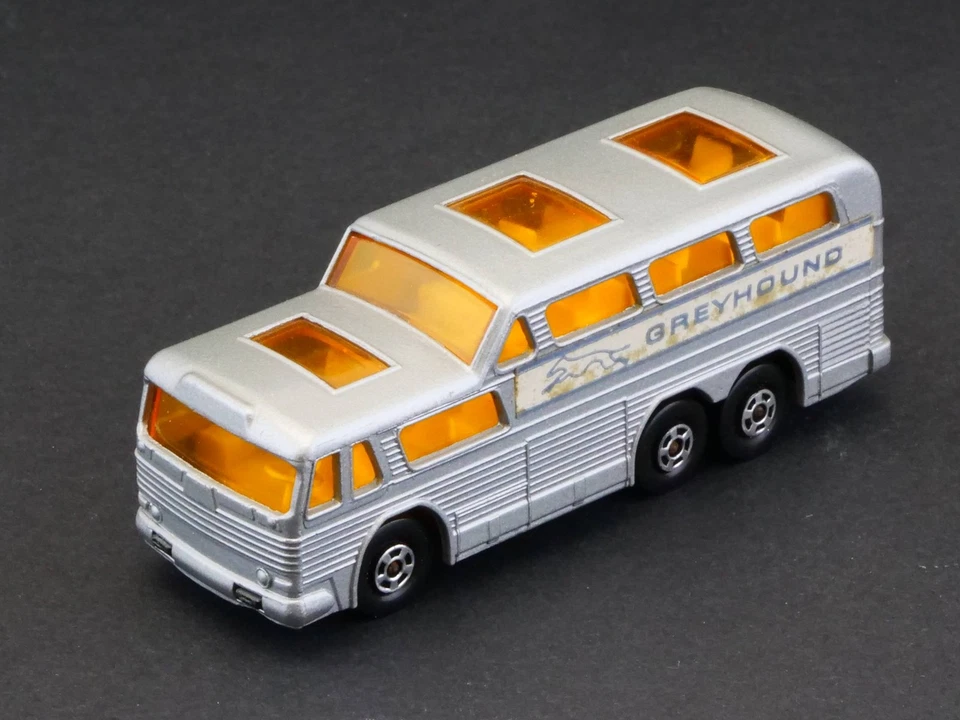 Matchbox 66 A Superfast Greyhound Bus H-Box MIB Box super! OVP 1706-02-43 - Bild 3 von 4