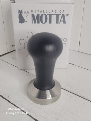 MOTTA 49,5 mm Kaffee Tamper schwarz - passend für Pre Millennium La Pavoni Europiccola