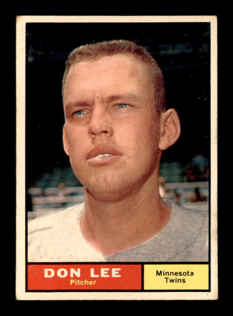 1961 Topps #153 Don Lee   VG/VGEX X3467092