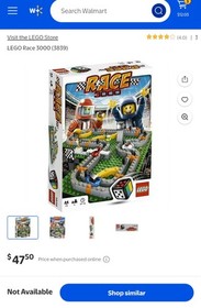 LEGO Race 3000 Board Game (3839)  - Retired 