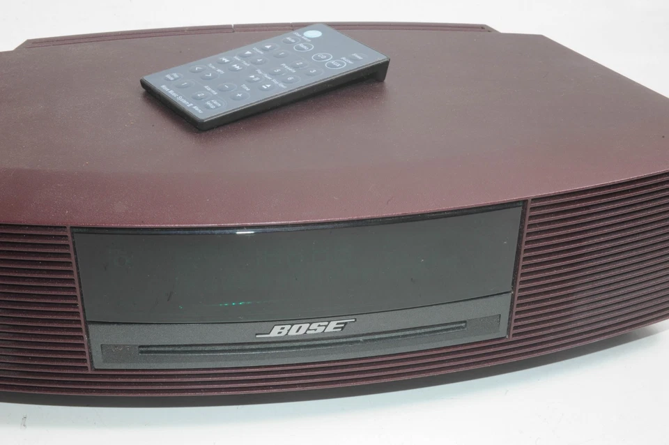 Bose Wave III Music System Limted Edition Burgundy Maroon FM CD DAB+ Remote UK - Image 2 of 4