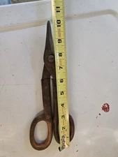 Vintage Wiss Tools  Red Tin Snips