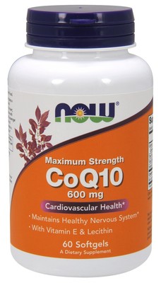 CoQ10 mit Lecithin & Vitamin E, 600mg, 60 Softgel