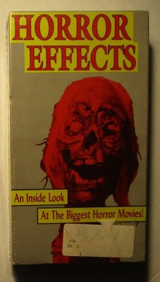 Horror Effects w/ Tom Savini VHS Tape NEW SEALED 1990's JTC Video Horror RARE
