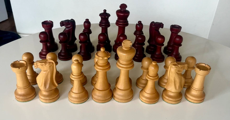 Mammut 6,1" Staunton nur Schachfiguren - Bild 2 von 4