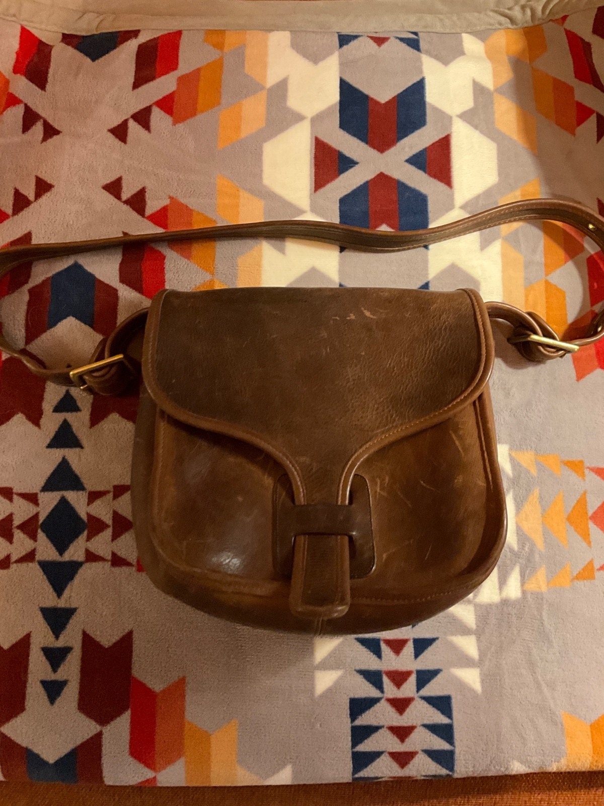 Vintage Coach Bonnie Cashin Courier bag Patina. R… - image 1