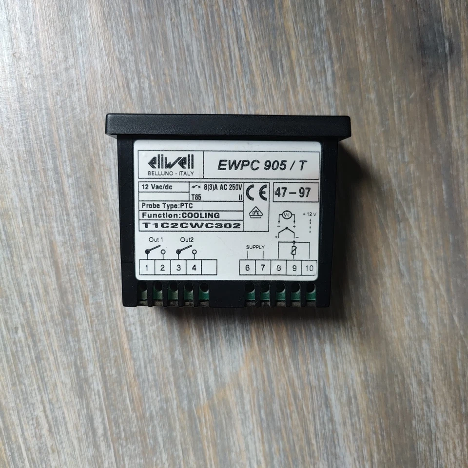 ELIWELL EWPC905T CONTRÔLEUR RÉGULATEUR RÉFRIGÉRATION ELIWELL EWPC 905T - Photo 2/4