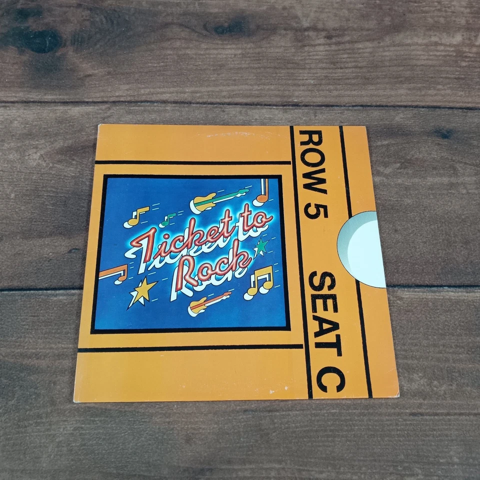 Various Ticket to Rock LP Vinyl Record CBS Records Demonstration Not For Sale - Image 2 of 4