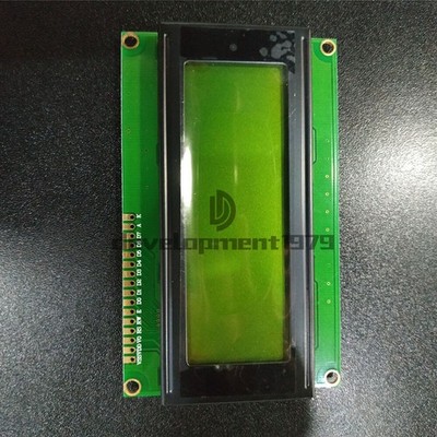 1pc LCD liquid module yellow green screen 5V 20X4 LCD 2004A *mp