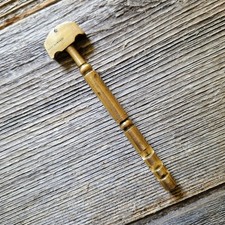 Vintage French Brass Glass Cutter | Threaded ...