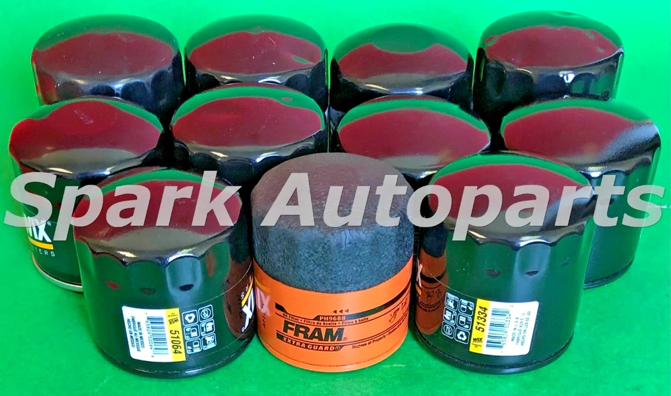 Lot of 11 Engine Oil Filter WIX 51064 51334 FRAM PH9688 For TOYOTA, KIA, HYUNDAI Foto 2 de 3