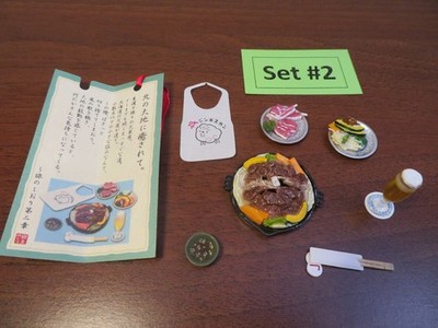 Re-ment Japanese Food Local Specialty #2  for BARBIE SZ MINIATURE FOOD