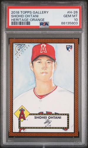 2018 Topps Gallery Heritage #H-26 Shohei Ohtani RC