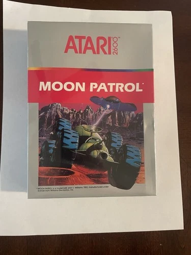 Moon Patrol Brand New Sealed Atari 2600
